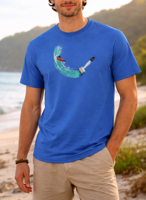 FRUIT OF THE LOOM T-shirt με στάμπα K5492